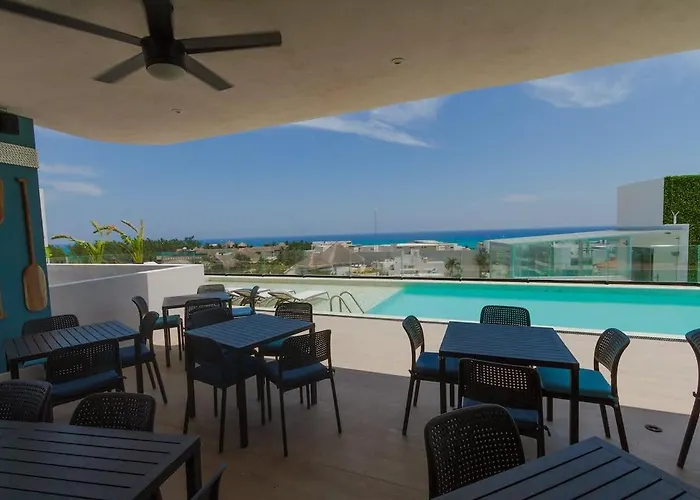 W Rooftop Ocean Views Near * Playa del Carmen