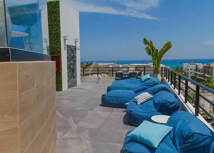 Casa de férias W Rooftop Ocean Views Near Playa del Carmen