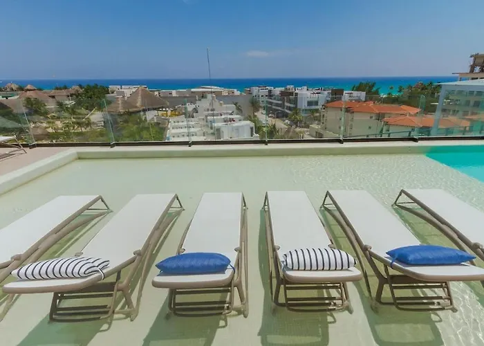 W Rooftop Ocean Views Near * Playa del Carmen